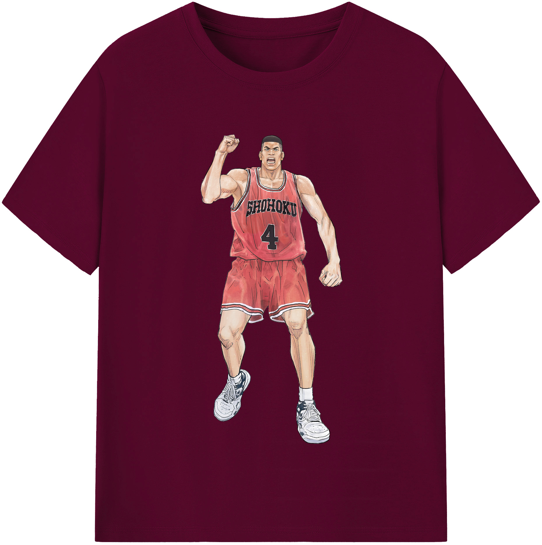 （画像用） SLAM DUNK／スラムダンク レディースカジュアルプリントTシャツ（綿100％）